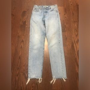 Levi Wedgie Button Fly Jeans Size 23